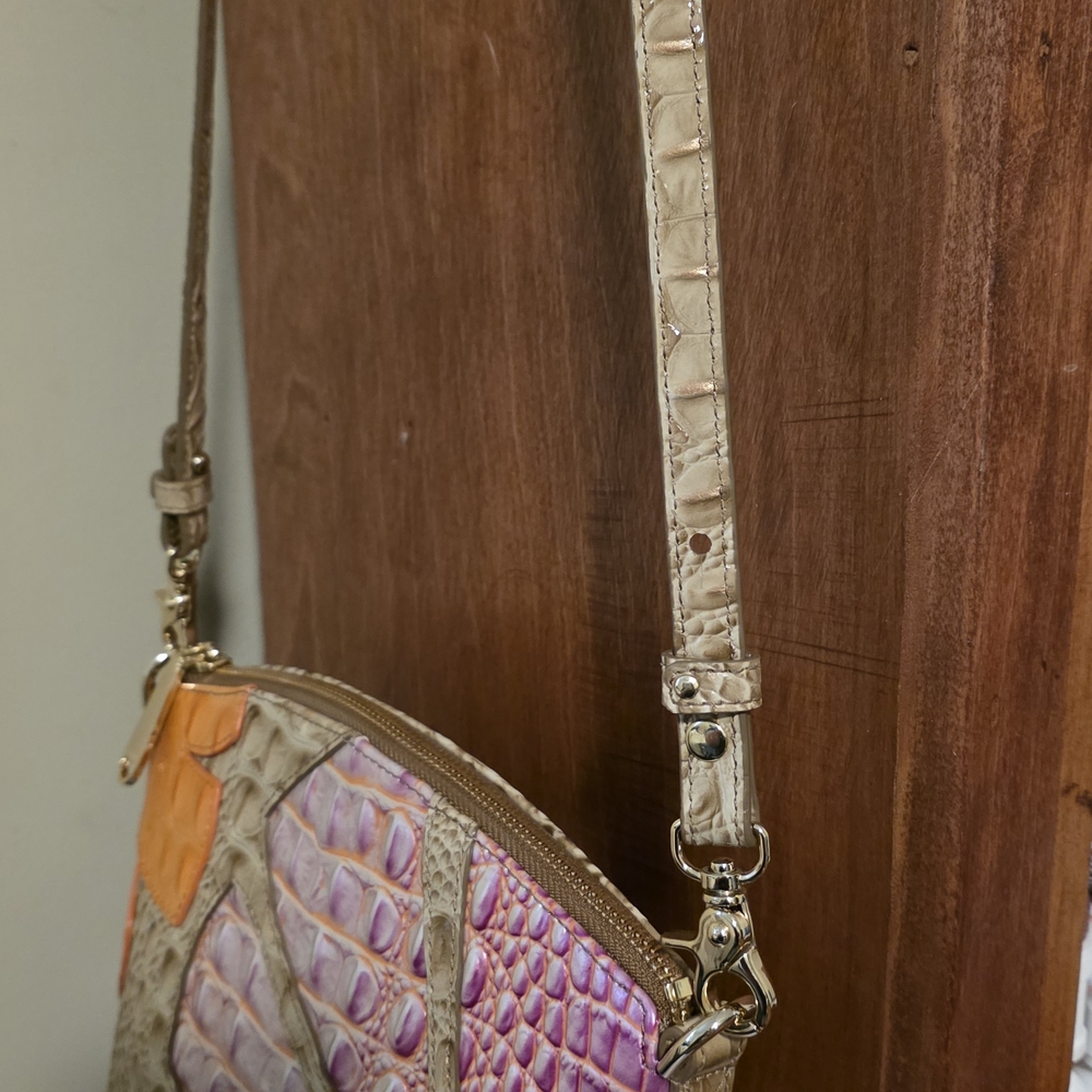 Brahmin Mini Duxbury - Shortbread Brunswick Crossbody Bag - Picture 5 of 16
